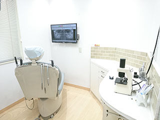 個室タイプの診療スペース